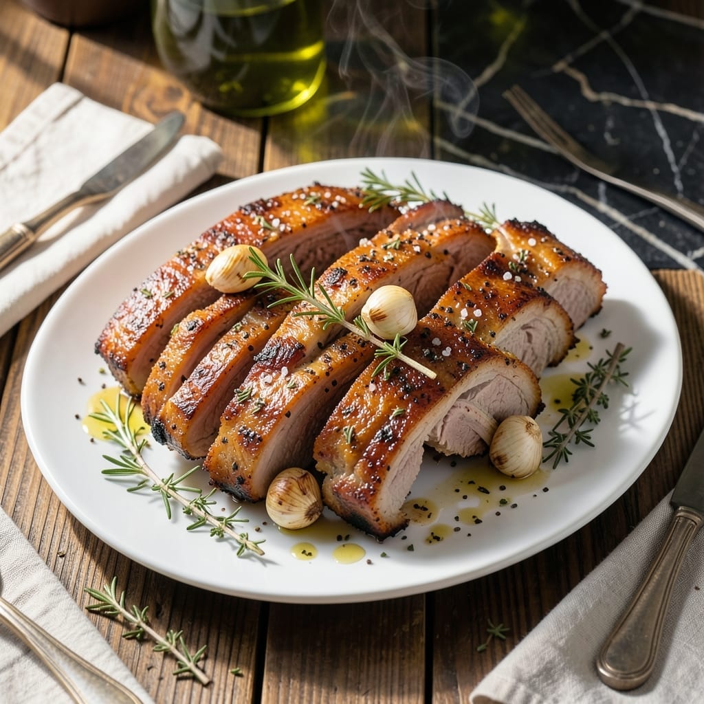 Pork Loin Rib Recipe Oven: Herb-Crusted and Juicy Roast