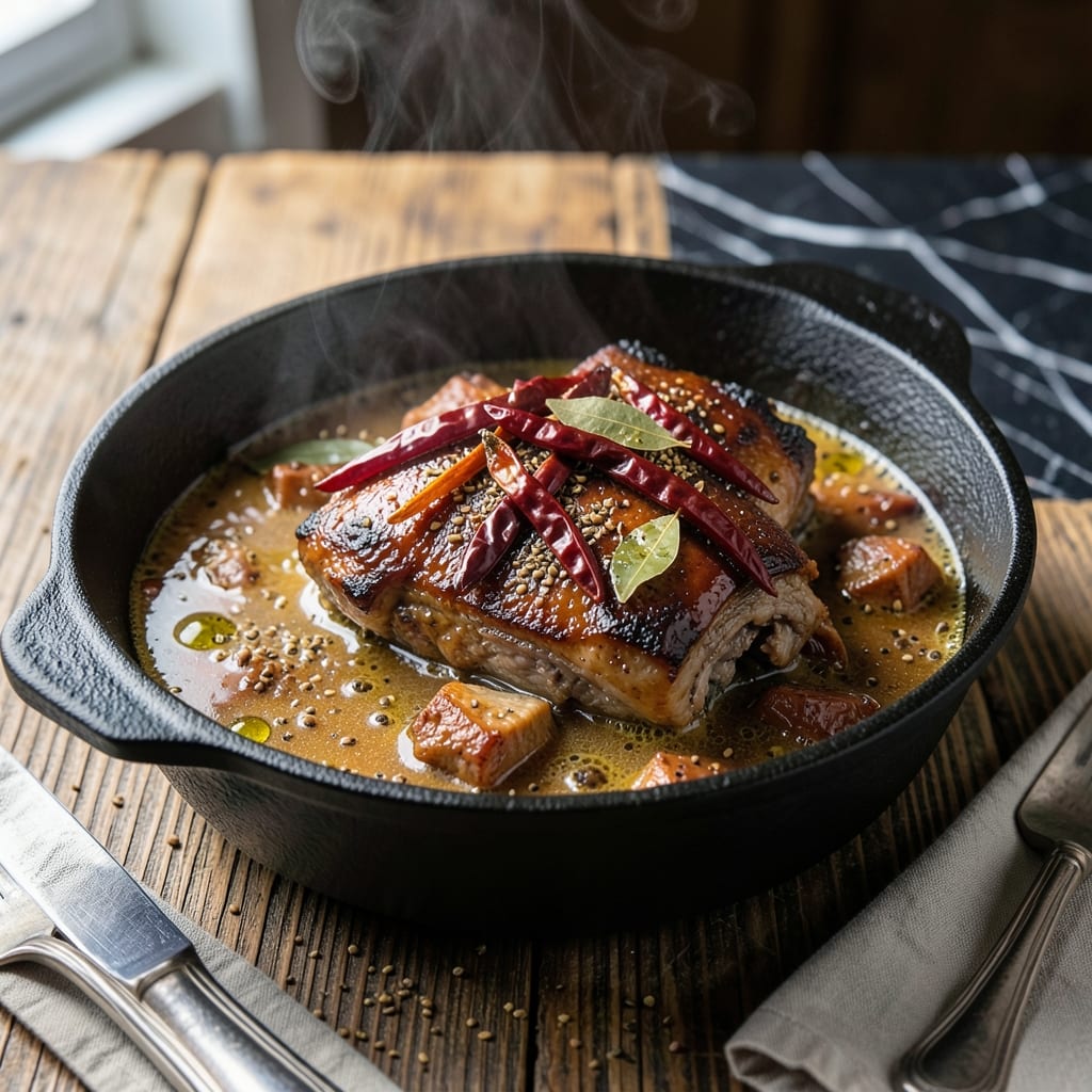 Pork Barbacoa Recipe Oven: Dutch Oven Braised Citrus-Spiced Richness