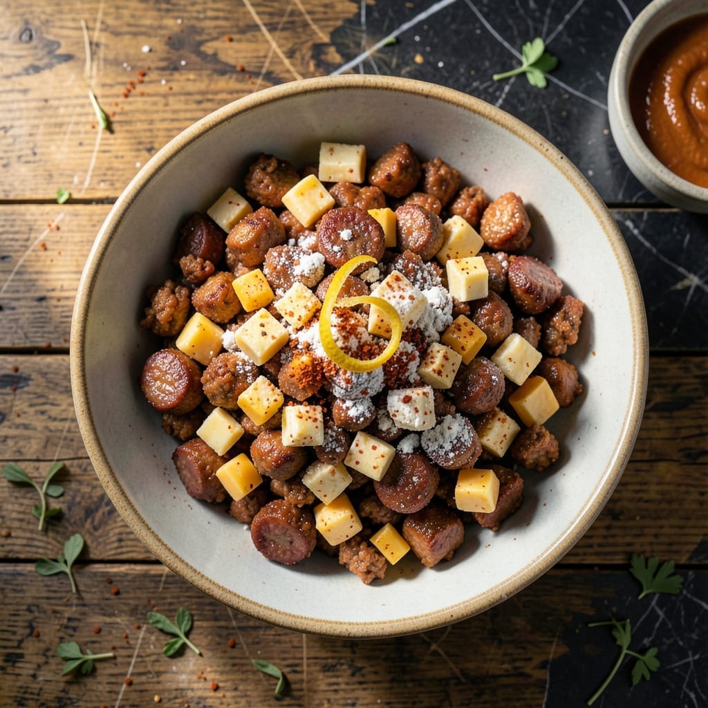 Recipe for Alabama Firecrackers: Spicy Sausage And Cheese Bites With A Kick