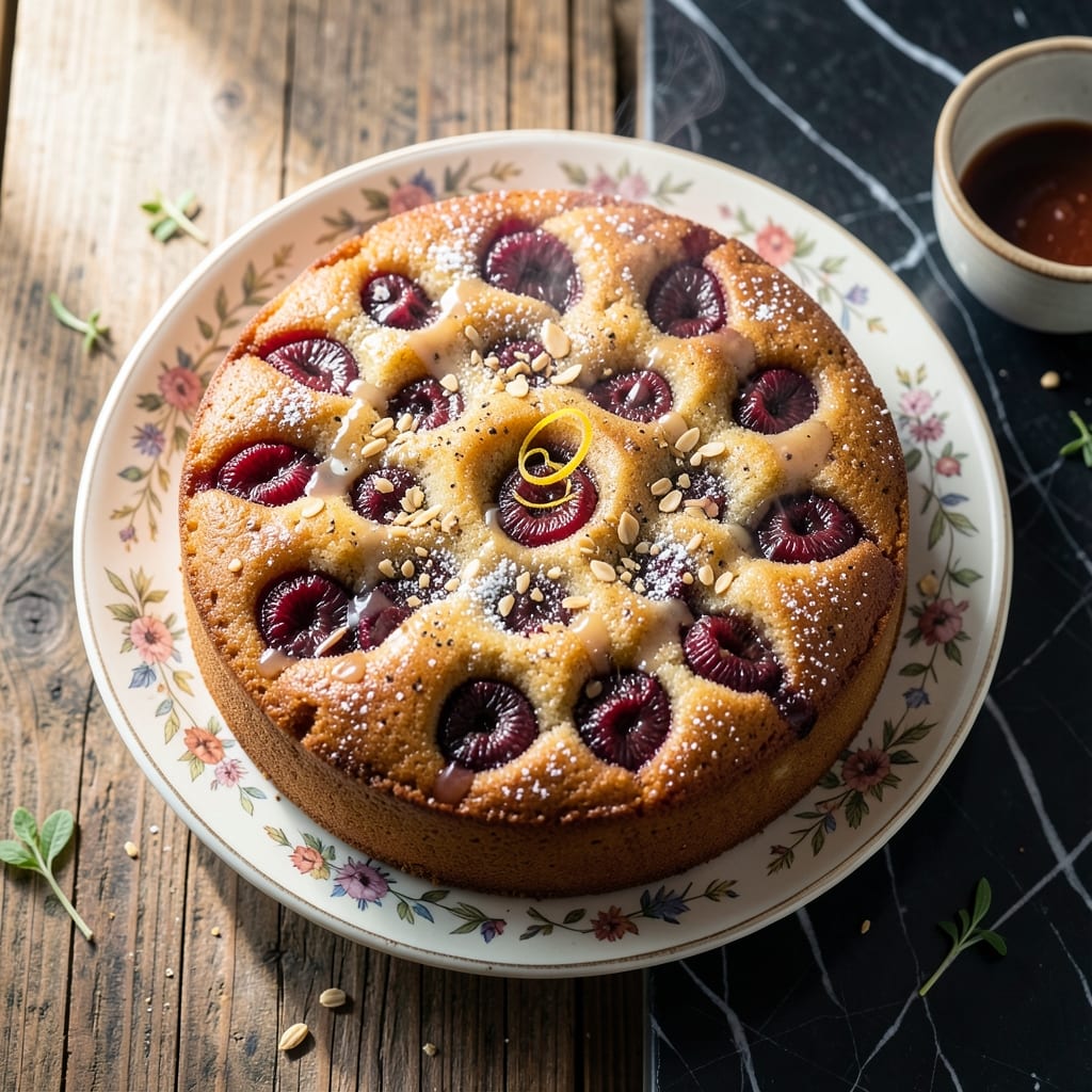 Plum Cake Recipe Without Egg: Spiced Cardamom and Moist Crumb Plum Cake Recipe Without Egg: Spiced Cardamom and Moist Crumb