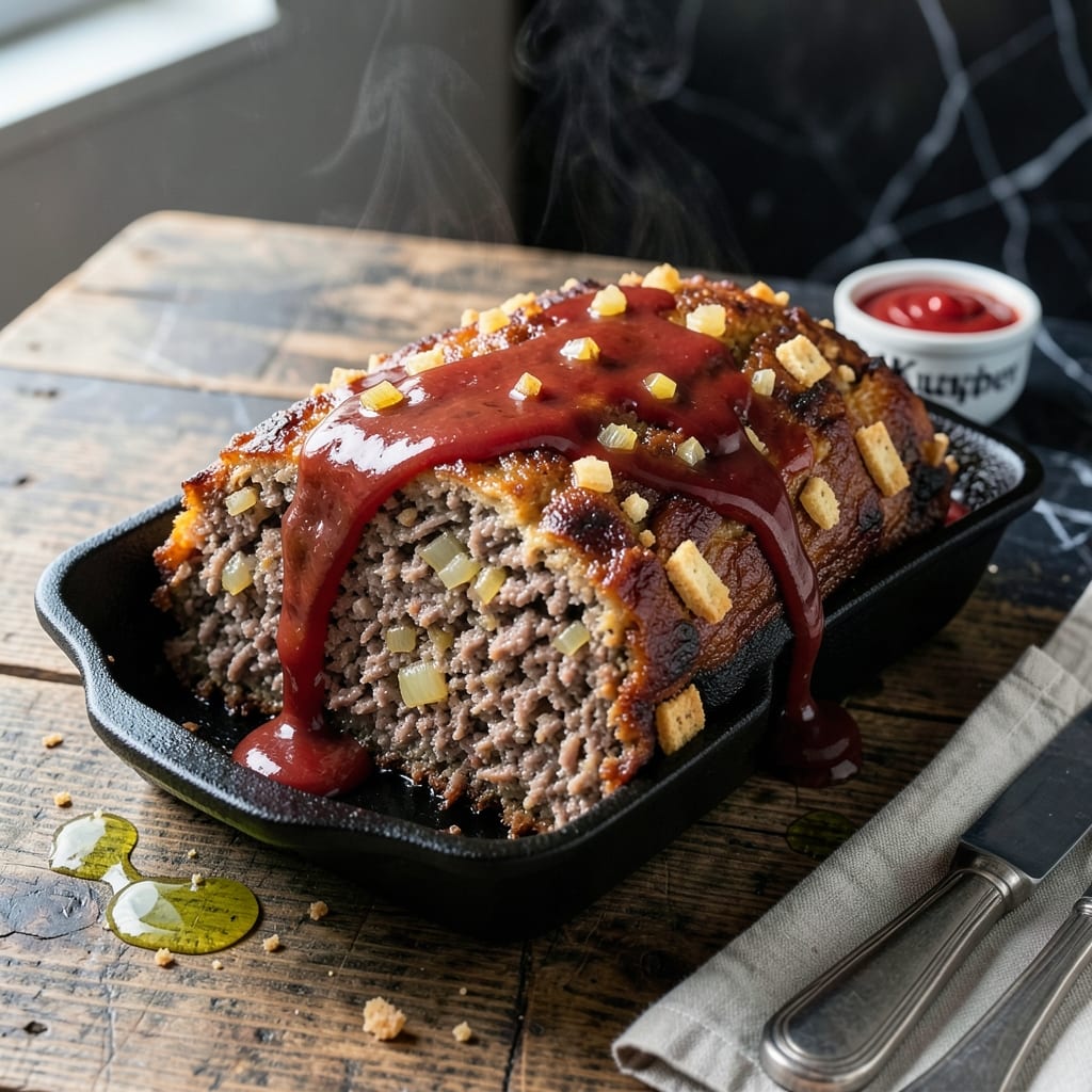 Meatloaf Recipe With Crackers: Moist Texture with a Crunchy Top