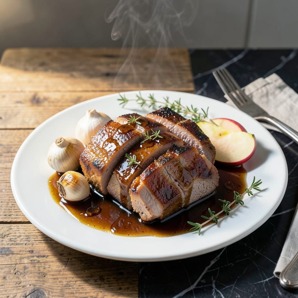 Pork Tenderloin Crock Pot Recipe With Maple Syrup: Sweet Glazed Tenderness for Effortless Dinners