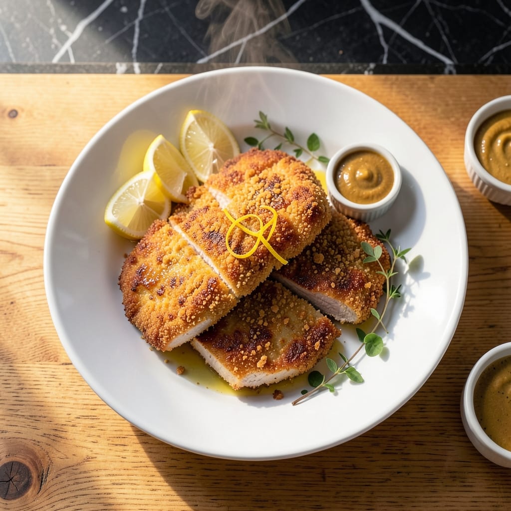Pork Schnitzel Recipe Without Breadcrumbs: Crispy Almond Flour Coating Pork Schnitzel Recipe Without Breadcrumbs: Crispy Almond Flour Coating