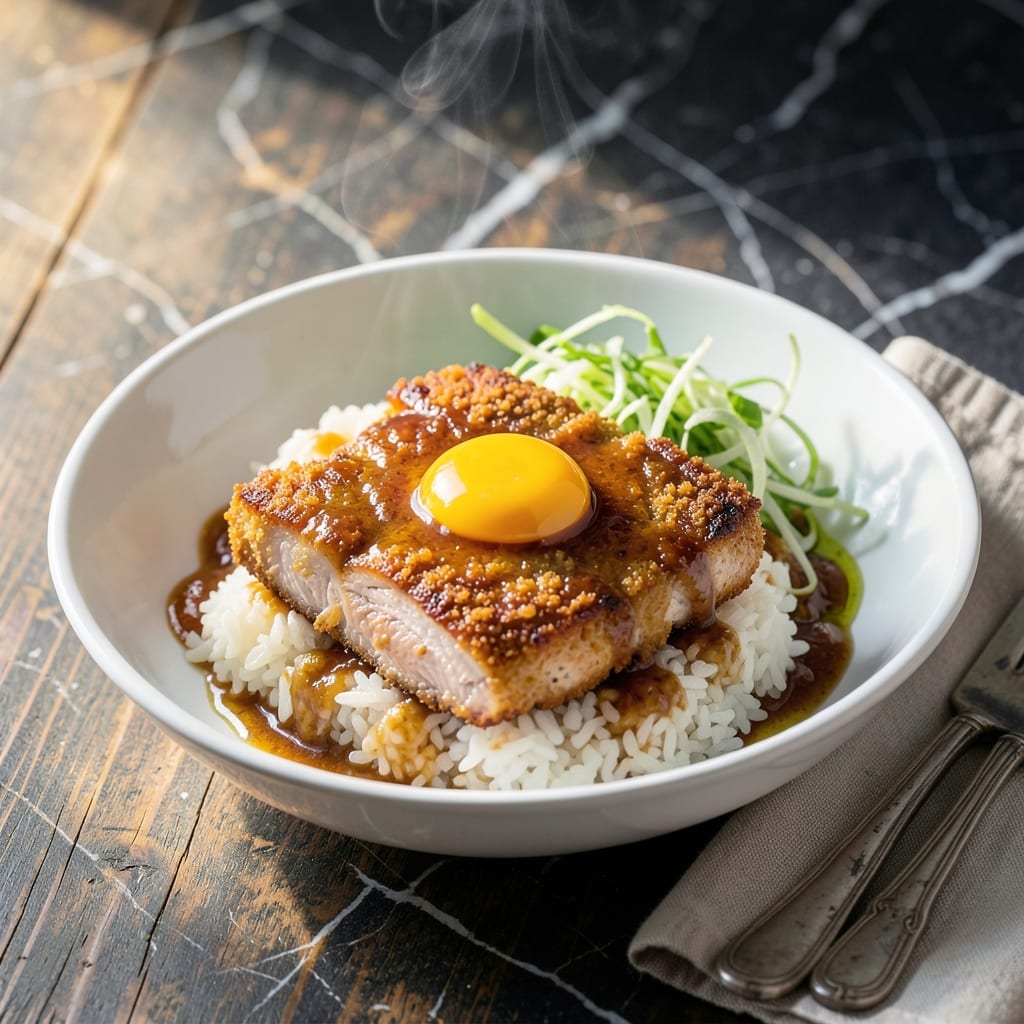 Pork Katsudon Recipe Panlasang Pinoy: Crispy Cutlet Over Rice Bowl