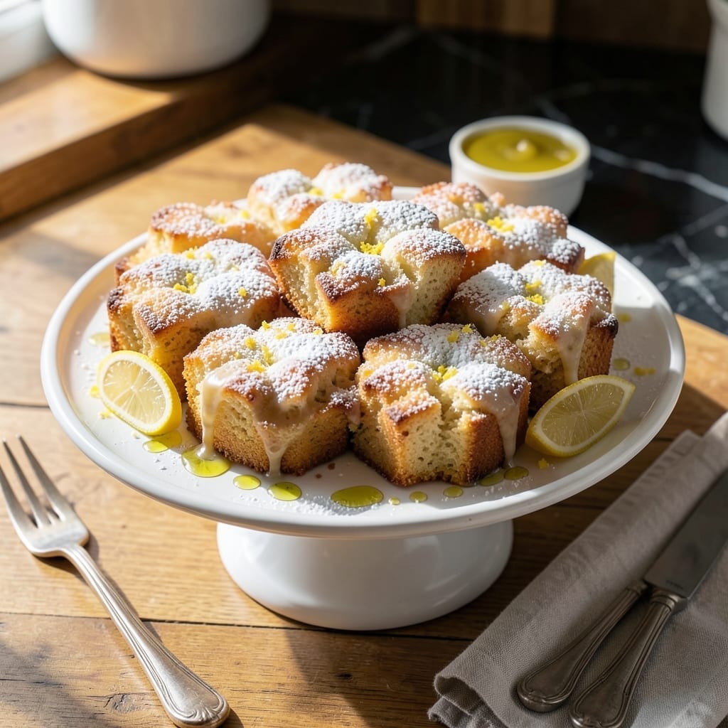 Paula Deen's Lemon Blossoms Recipe: Zesty Citrus Puffs with Vanilla Glaze Paula Deen's Lemon Blossoms Recipe: Zesty Citrus Puffs with Vanilla Glaze