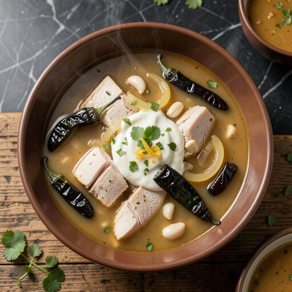 Chicken Salad Chick Chicken Poblano Soup Recipe: Smoky Spiced Comfort Bowl