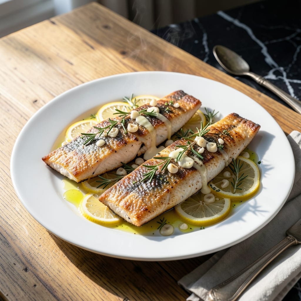 Sea Bass Recipe Oven: Buttery White Fish with Lemon and Herbs Sea Bass Recipe Oven: Buttery White Fish with Lemon and Herbs