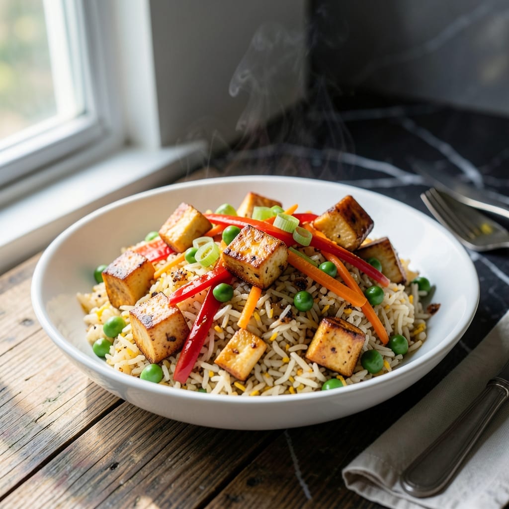 Vegetarian Fried Rice Recipe Without Egg: Wok-Tossed Savory Goodness