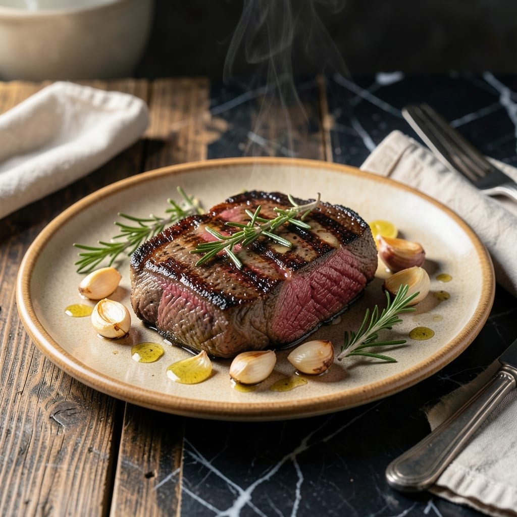 NY Strip Steak Recipe Oven: Juicy Medium-Rare With Herb Butter