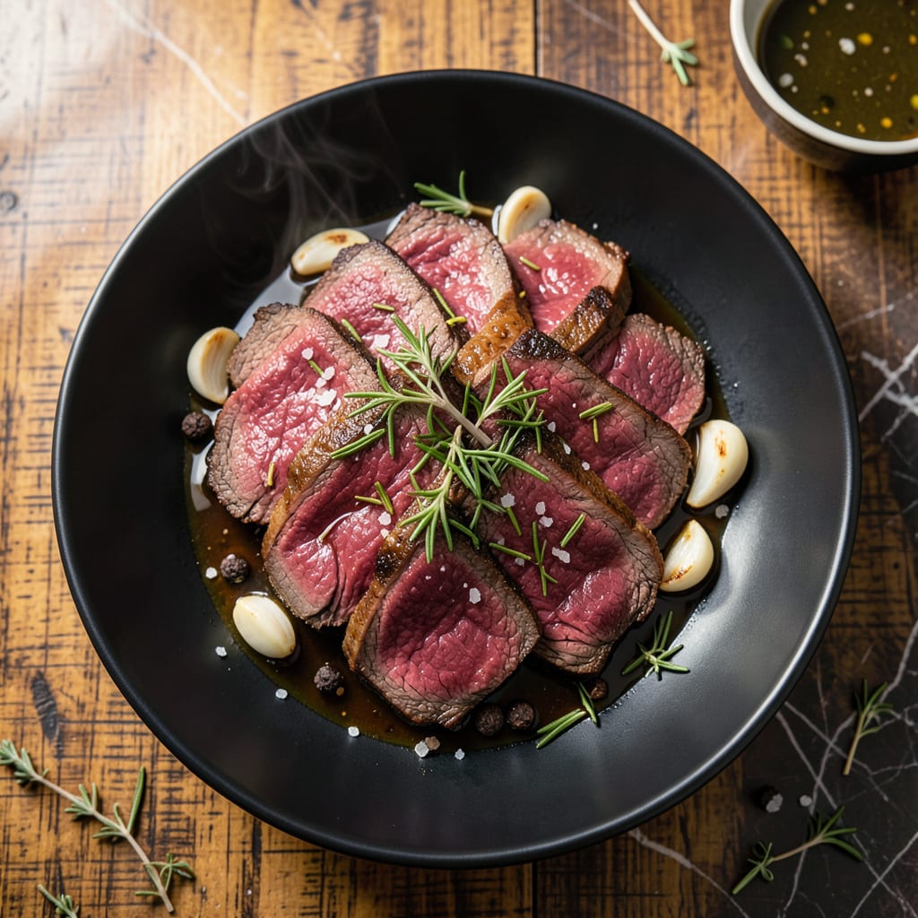 Beef Loin New York Steak Thin Sliced Recipe: Melt in Your Mouth Tender Cuts detailed visual guide