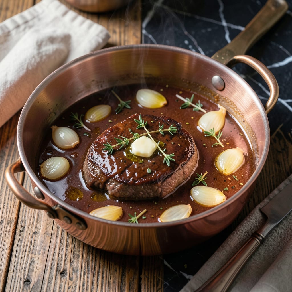 Complete Beef Tenderloin Sauce Recipe: Velvety Red Wine Reduction overview image