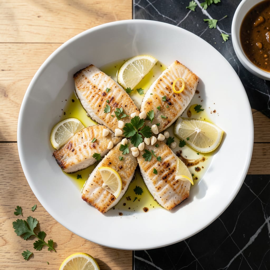 Complete Best Broiled Flounder Recipe: Fork Tender Fish in 10 Minutes overview image