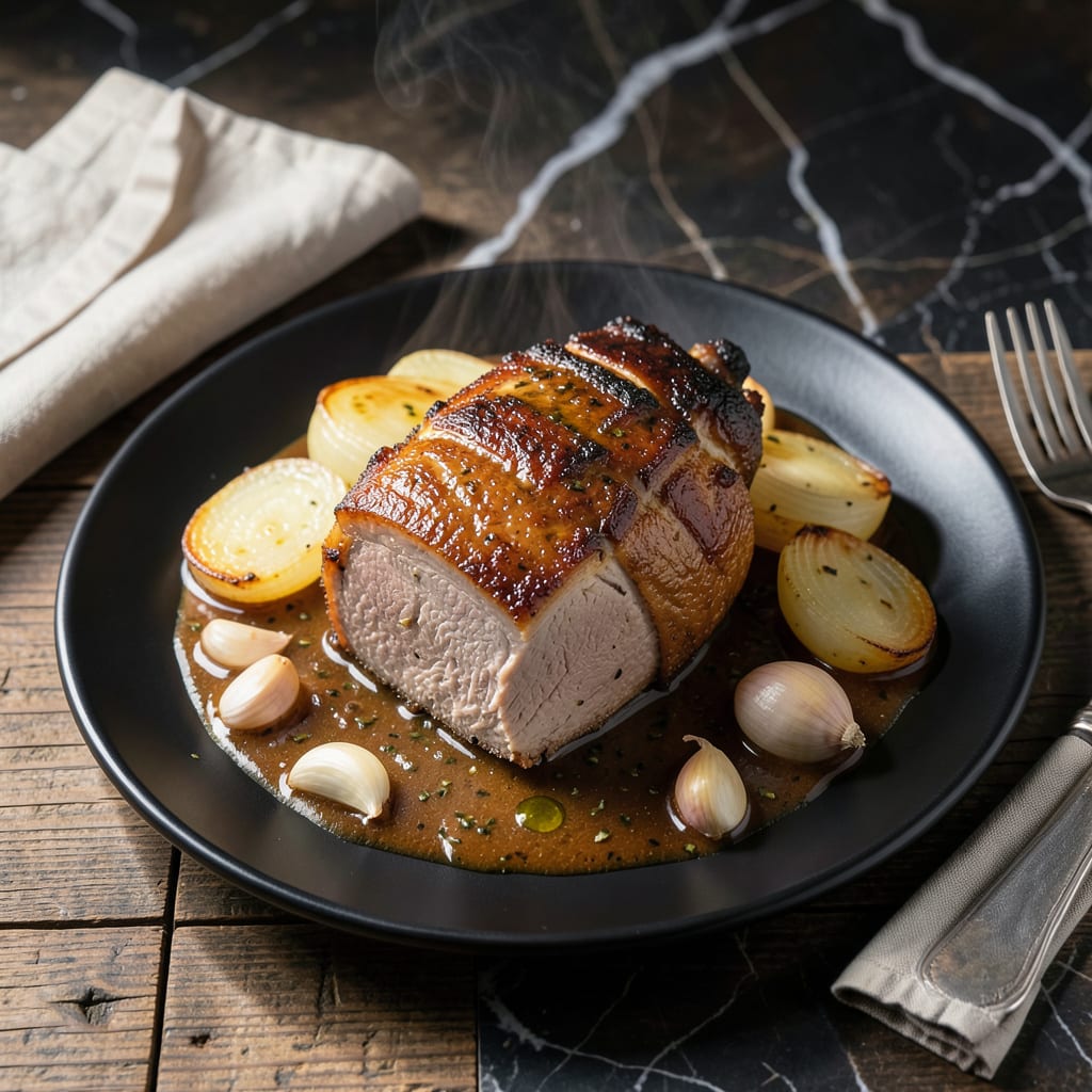 Complete best pork roast crockpot recipe overview image