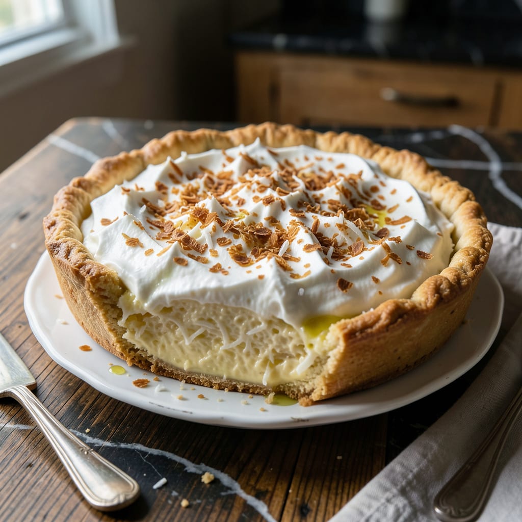 betty crocker coconut cream pie recipe example with annotations