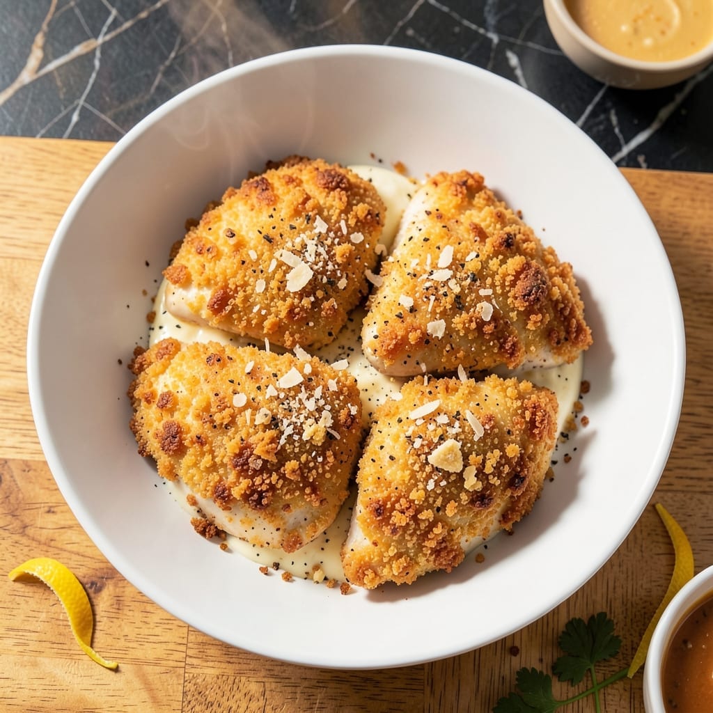 Parmesan Crusted Chicken Recipe Mayonnaise: Golden Crust With Secret Creamy Coating