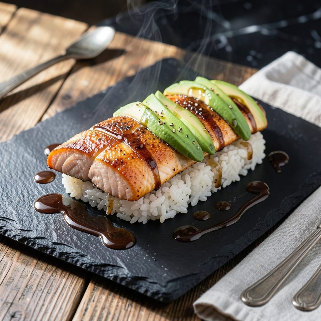 Salmon Baked Recipe Sushi: Japanese-Inspired Oven Method Salmon Baked Recipe Sushi: Japanese-Inspired Oven Method