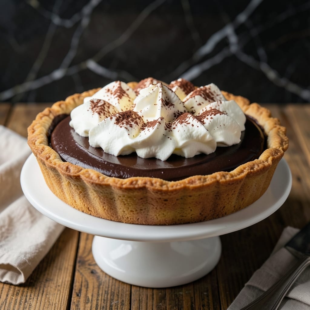 Betty Crocker Chocolate Cream Pie Recipe: Silky Filling in a Flaky Shell