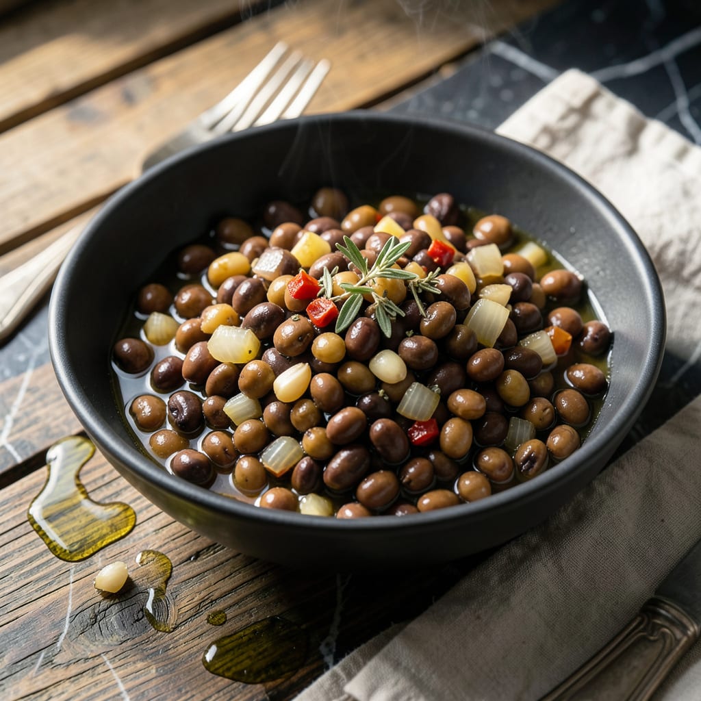 Complete black eyed peas canned recipe overview image