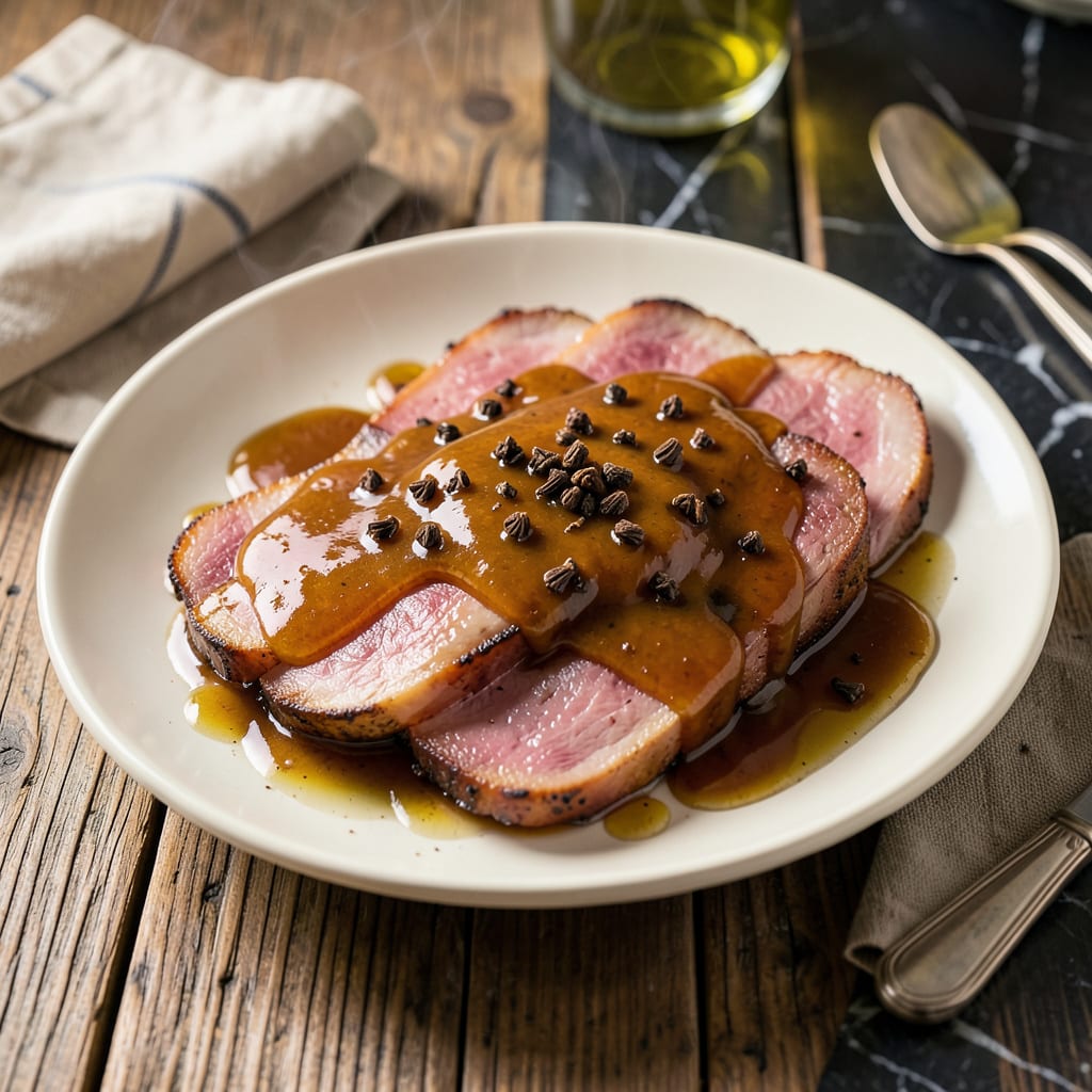 Visual representation of boars head ham glaze recipe