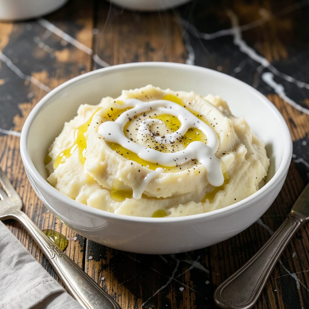 Bob Evans Mashed Potatoes Copycat Recipe: Creamy Homestyle Goodness example with annotations