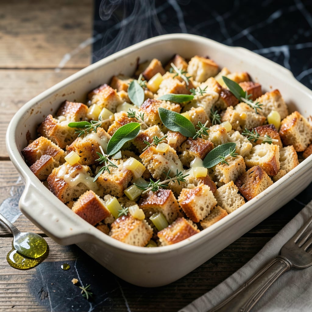 Bob Evans Stuffing Recipe: Homestyle Savory Bread Cubes detailed visual guide