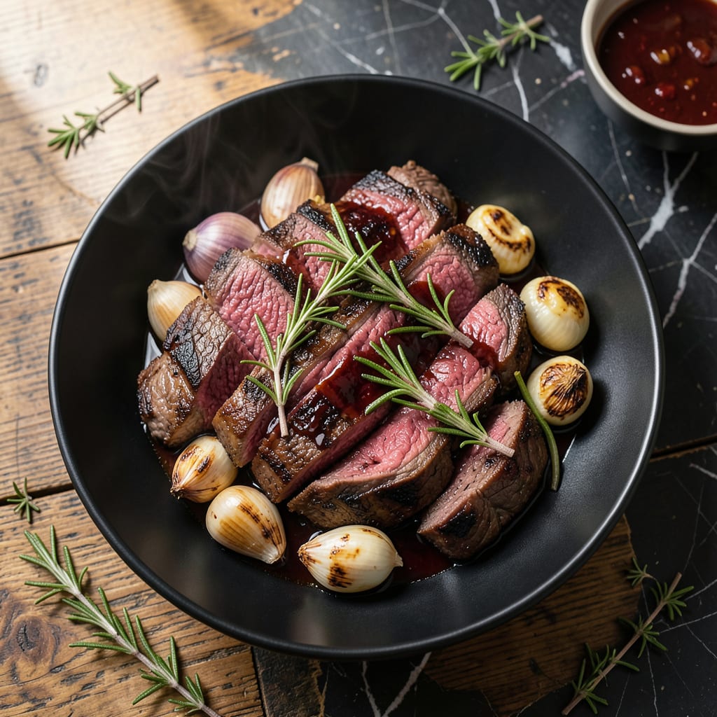 Comprehensive Bobby Flay's Hanger Steak Recipe: Steakhouse Quality With Bold Flavor visual reference