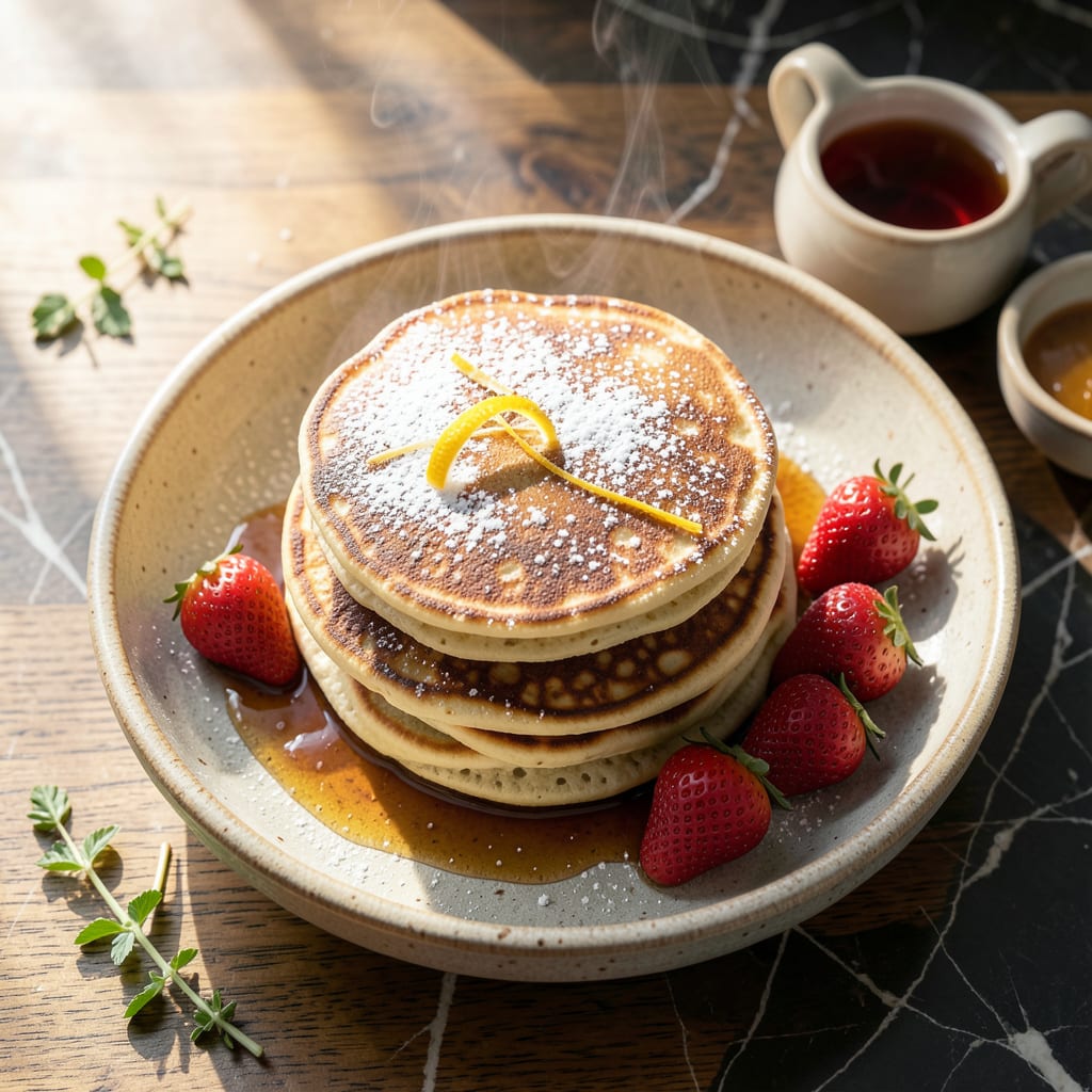 Bread Flour Pancakes Recipe: Ultra Fluffy Stacks for Lazy Mornings