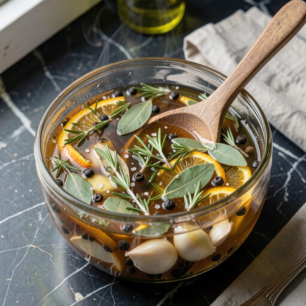 Comprehensive Brine Recipe for Duck: Juicy Meat With Herb Infused Depth visual reference
