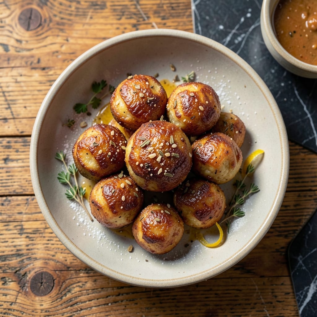 Potato Balls Recipe With Cornstarch: Crispy Outside Creamy Inside Bites Potato Balls Recipe With Cornstarch: Crispy Outside Creamy Inside Bites