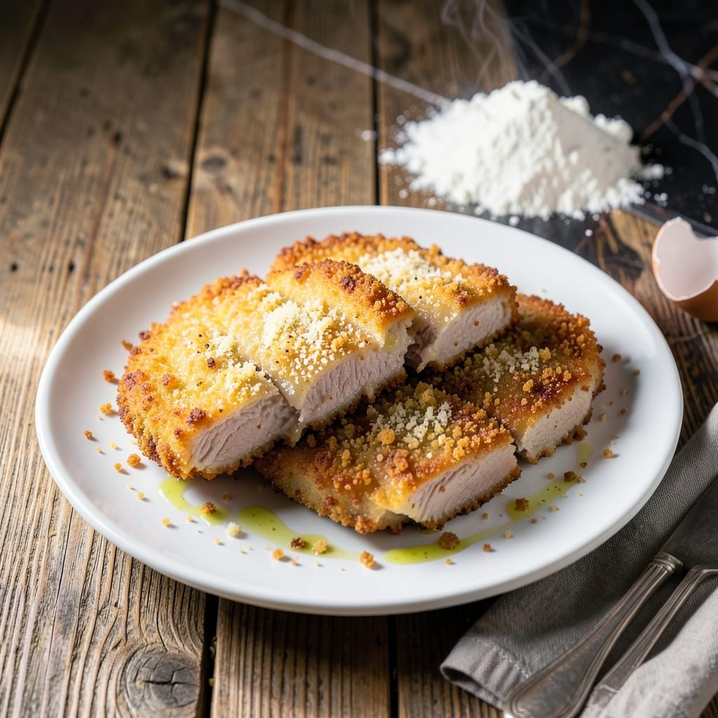 Recipe For Breaded Veal Cutlets: Crispy Golden Coating With Tender Meat Recipe For Breaded Veal Cutlets: Crispy Golden Coating With Tender Meat