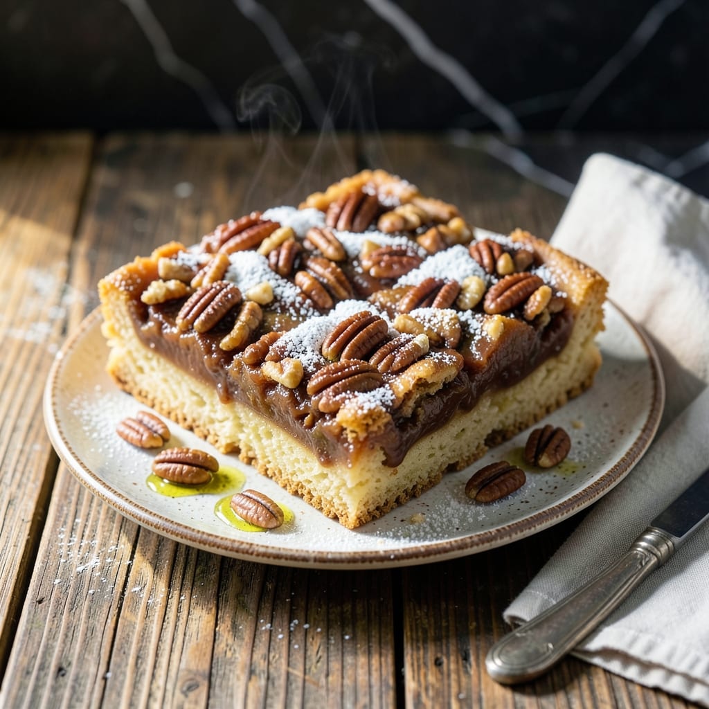 Pecan Pie Bars Recipe Pioneer Woman: Buttery Shortbread Base With Gooey Pecan Topping