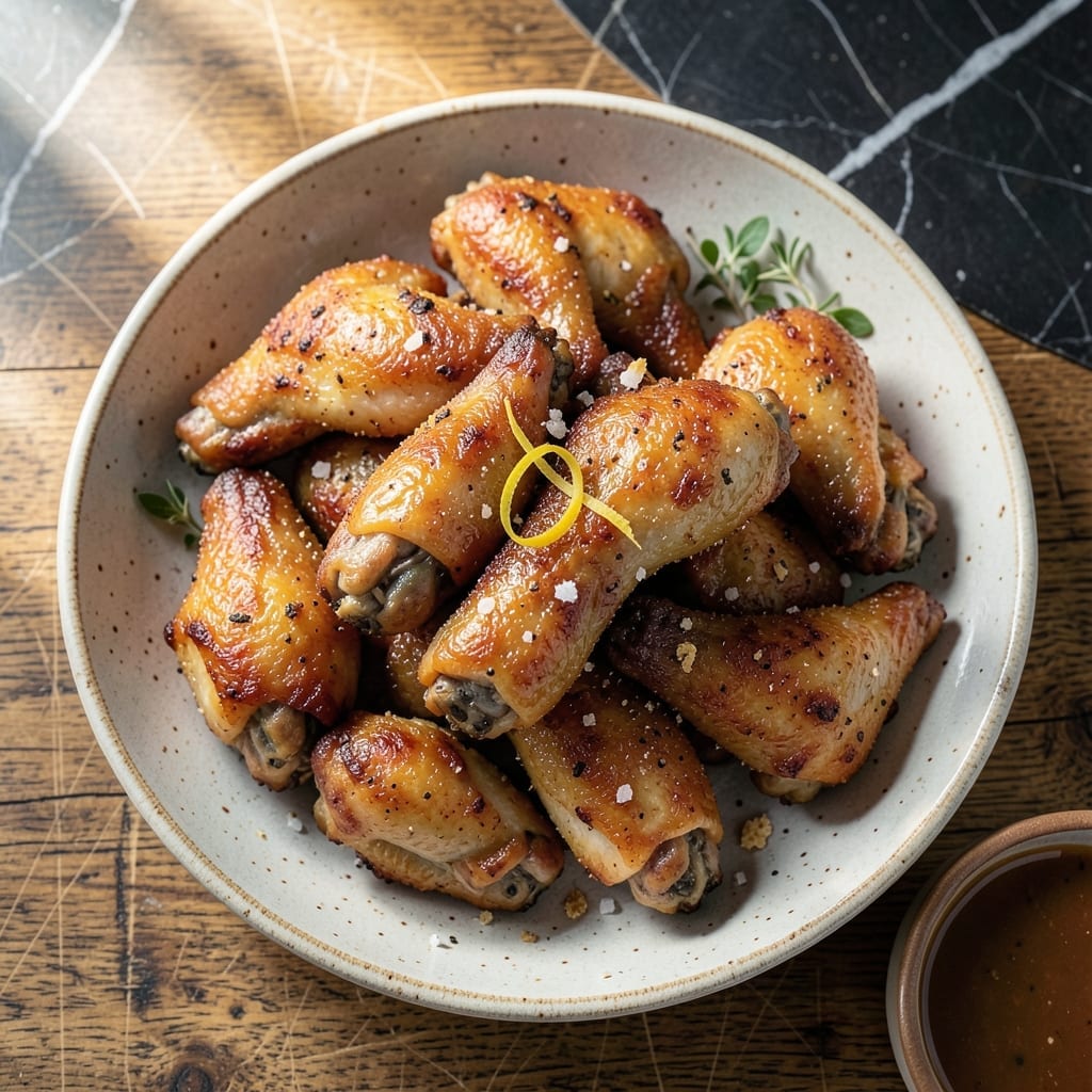 Naked Chicken Wings Recipe: Crispy Skin Without the Sauce