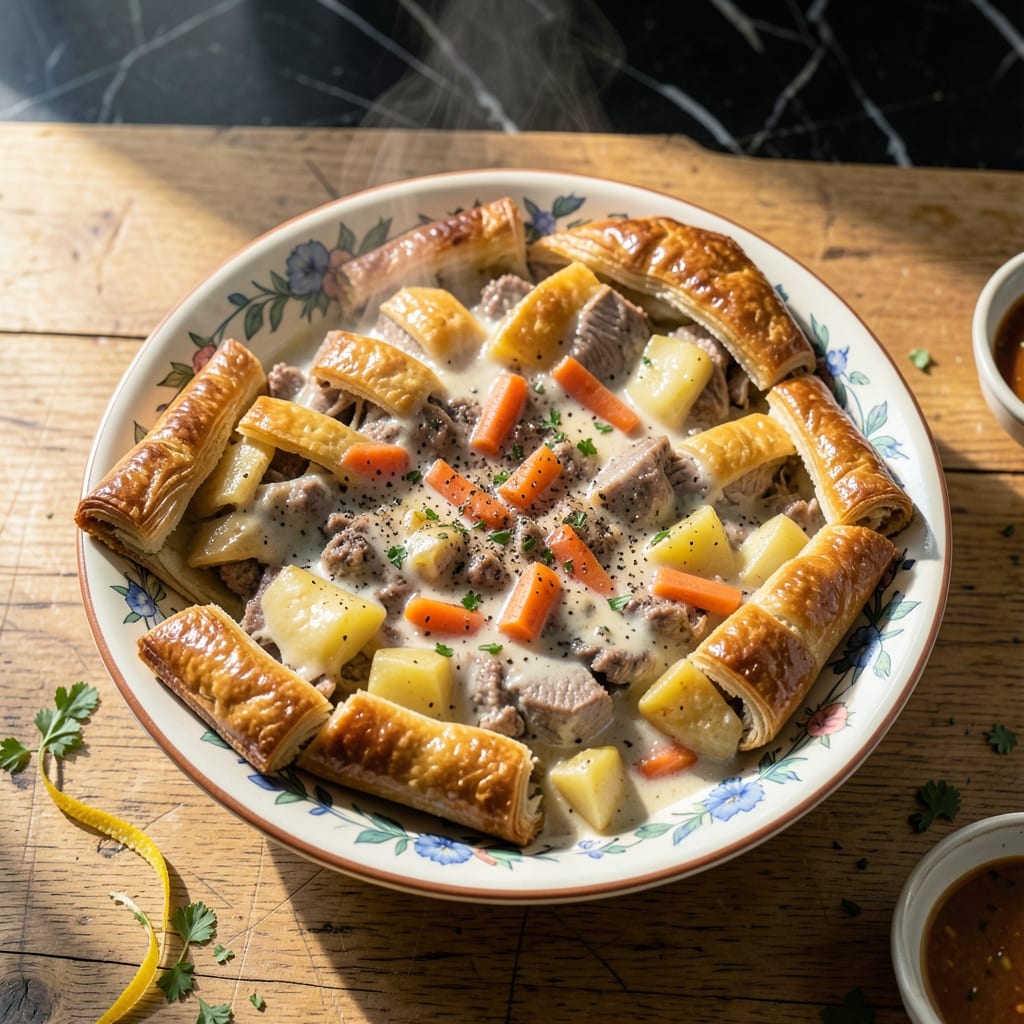 Pork Pastel Recipe Tagalog: Savory Filipino Meat Pie with Flaky Crust Pork Pastel Recipe Tagalog: Savory Filipino Meat Pie with Flaky Crust