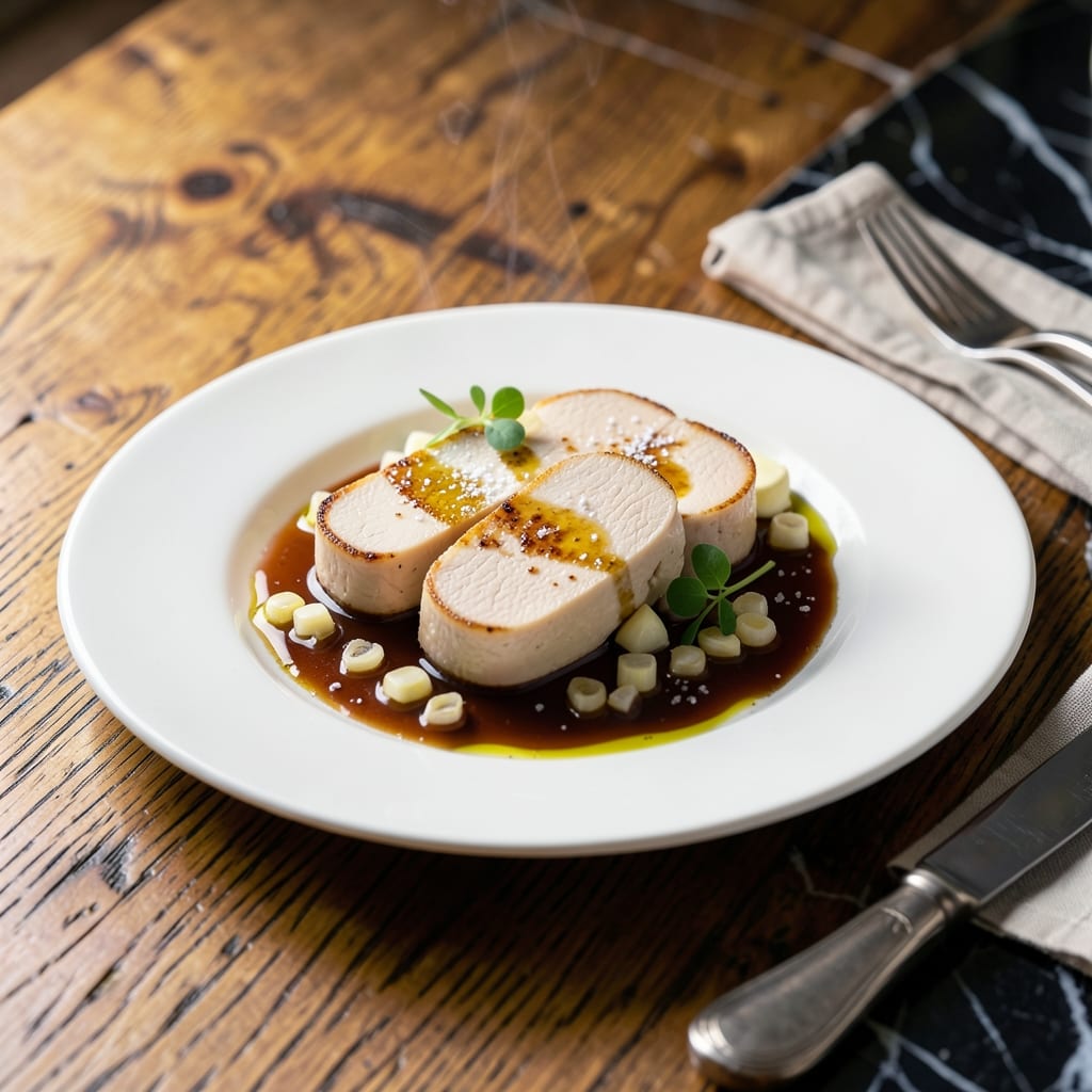 Foie Gras Recipe Appetizer: Luxurious Seared Bites with Sweet Wine Reduction