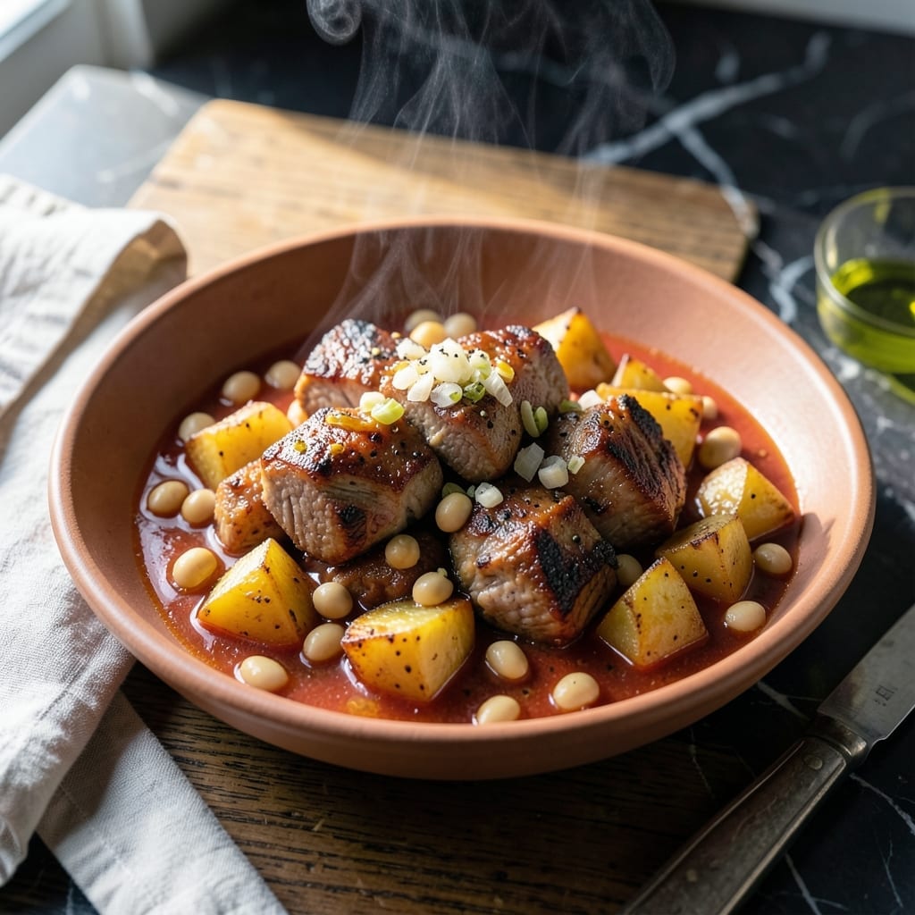 Pork With Garbanzos Recipe Panlasang Pinoy: Hearty Filipino Stew with Tender Chickpeas