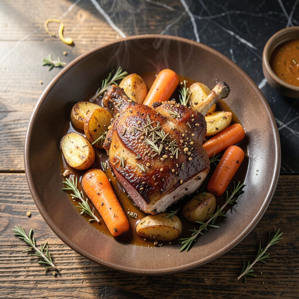 Pork Leg Recipe Slow Cooker: Hands-Off Succulence with Herbs
