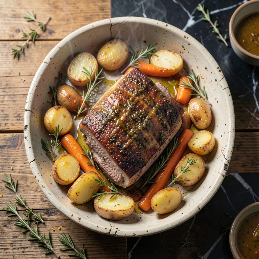 Pork Loin Recipe With Carrots And Potatoes: Herb-Roasted Sheet Pan Dinner Pork Loin Recipe With Carrots And Potatoes: Herb-Roasted Sheet Pan Dinner