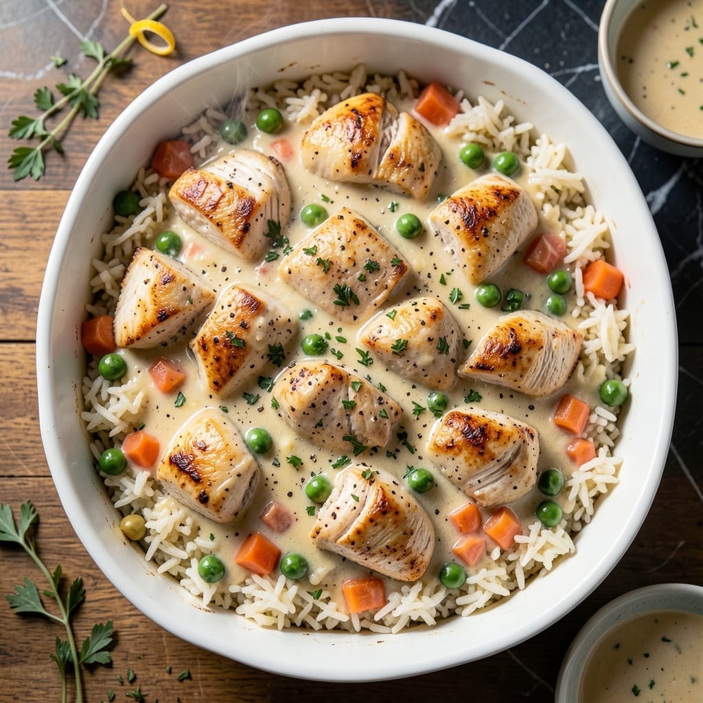 Chicken and Rice Casserole Recipe Campbells: Creamy One-Dish Family Favorite