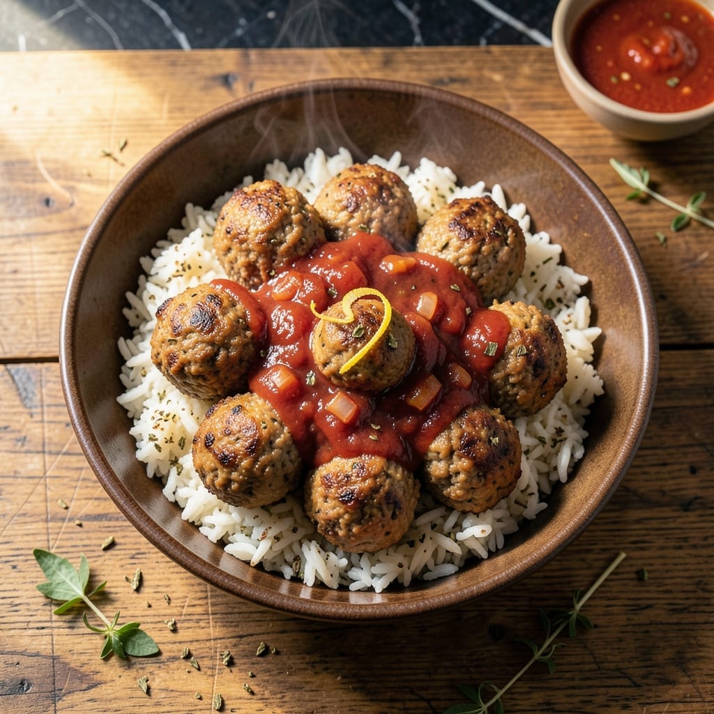 Porcupine Meatball Recipe With Cooked Rice: Savory Tomato-Glazed Bites Porcupine Meatball Recipe With Cooked Rice: Savory Tomato-Glazed Bites