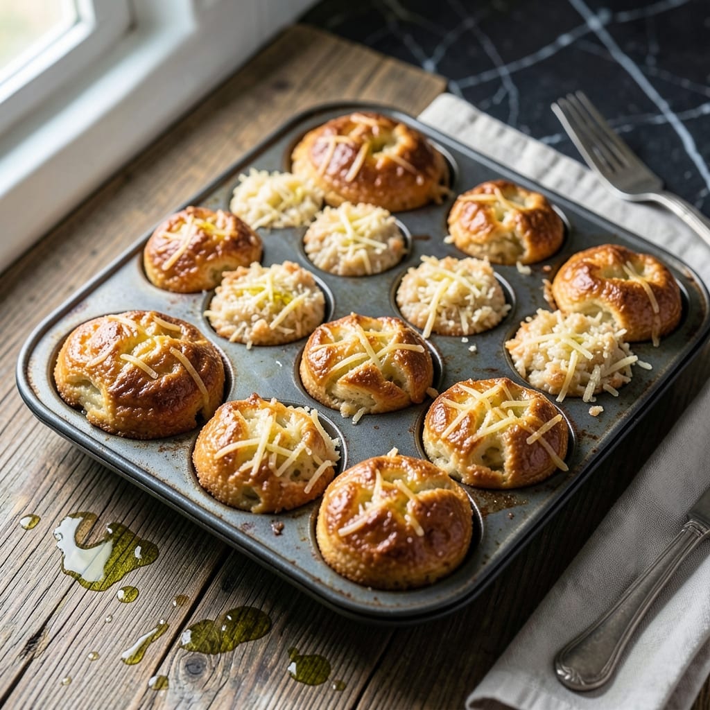 Polish Potato Chremslach Recipe Muffin Tin Recipe: Golden Crust with Creamy Centers