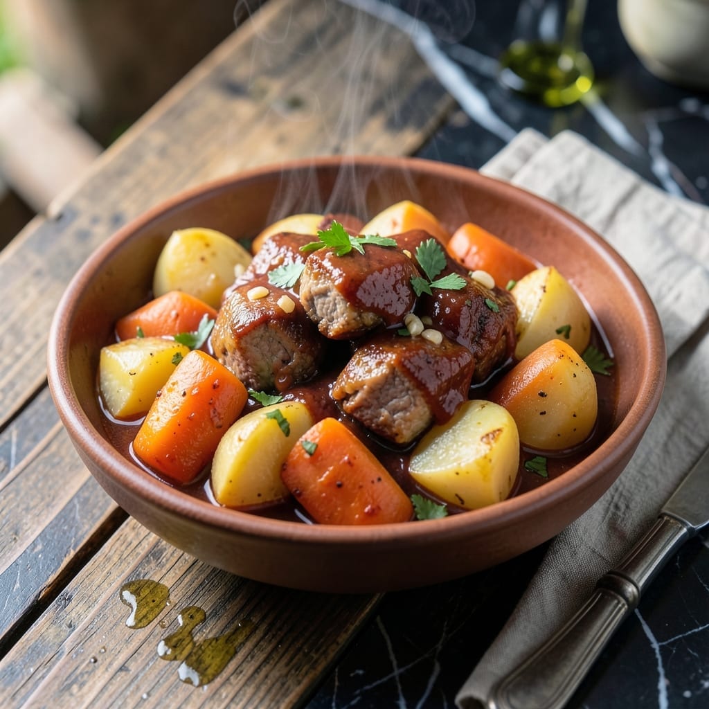 Pork Afritada Recipe Tagalog: Filipino Stew With Potatoes And Carrots