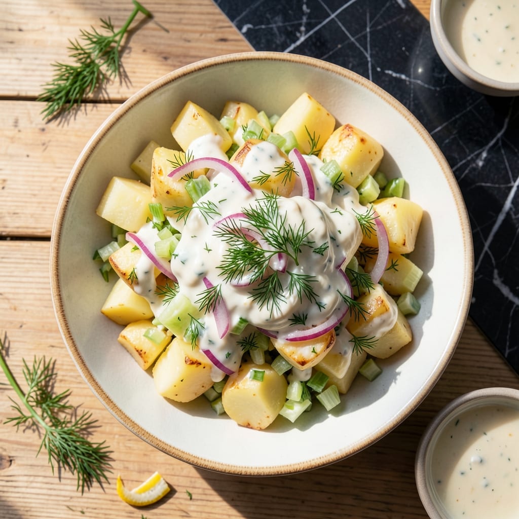 Potato Salad Recipe Jamie Oliver: Creamy Dill Twist With Crunchy Veggies Potato Salad Recipe Jamie Oliver: Creamy Dill Twist With Crunchy Veggies