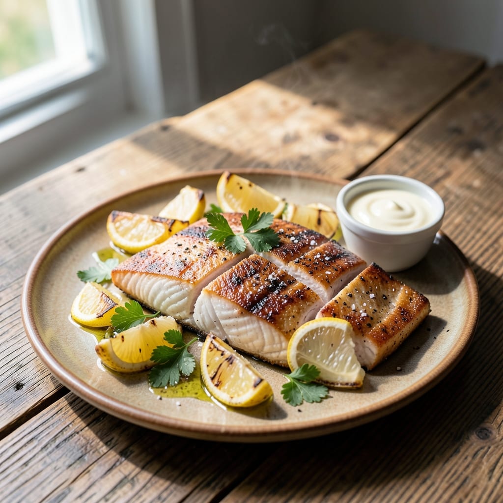 Recipe for Ling Cod: Pan-Seared With Lemon-Dill Brightness Recipe for Ling Cod: Pan-Seared With Lemon-Dill Brightness