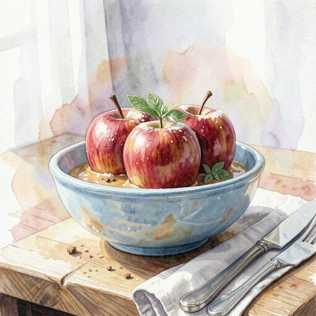 Recipe for Red Apples: Spiced Orchard Warmth in Flaky Pastry Recipe for Red Apples: Spiced Orchard Warmth in Flaky Pastry