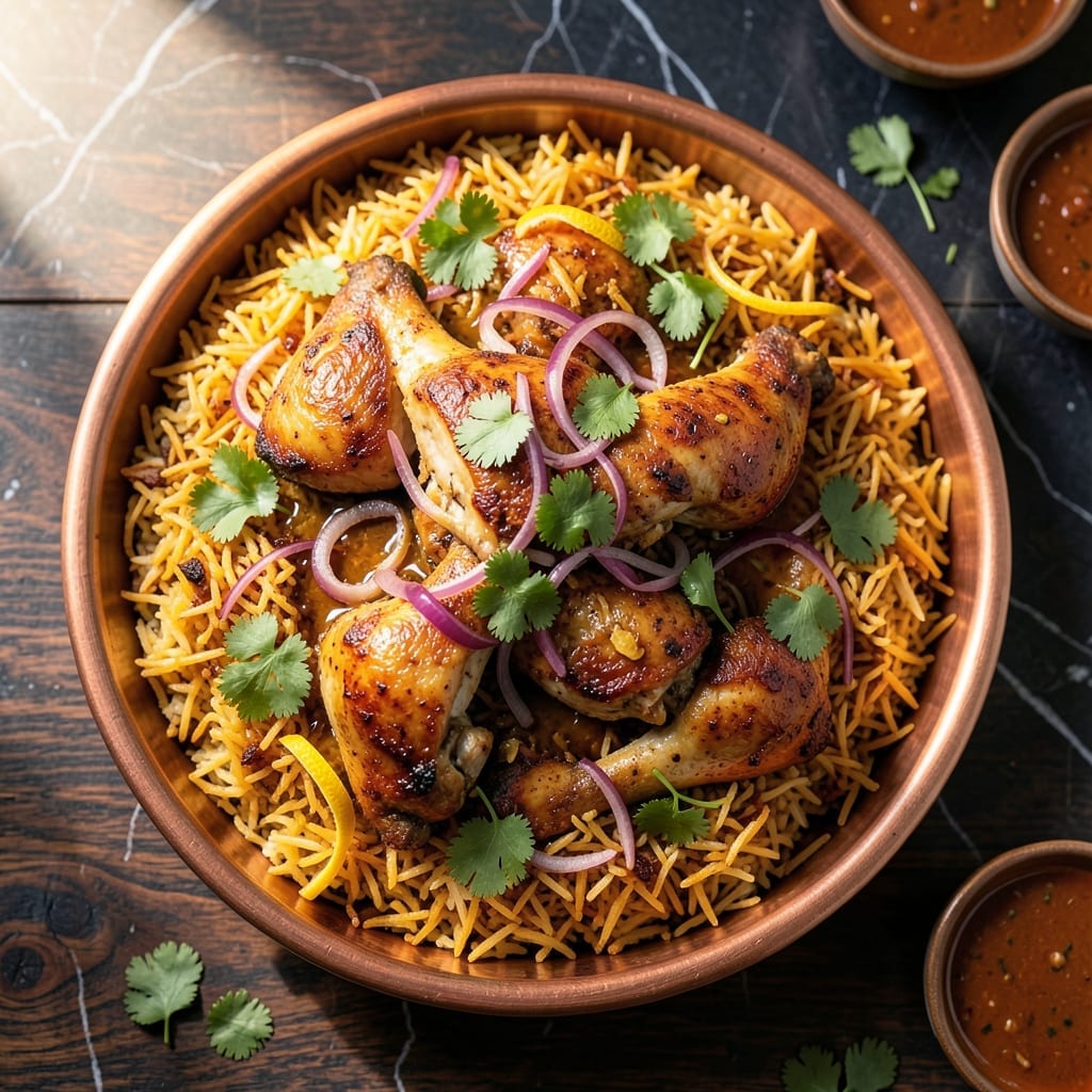 Hyderabadi Chicken Biryani Recipe: Fragrant Spiced Layers With Saffron Aroma Hyderabadi Chicken Biryani Recipe: Fragrant Spiced Layers With Saffron Aroma