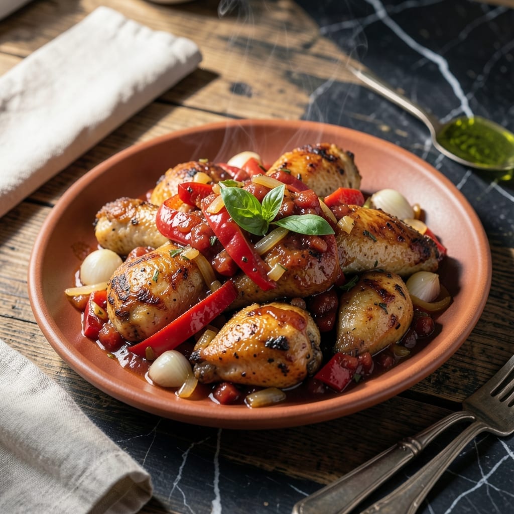 Rao's Chicken Cacciatore Recipe: Rustic Hunter-Style Stew With Bold Herb Infusion Rao's Chicken Cacciatore Recipe: Rustic Hunter-Style Stew With Bold Herb Infusion