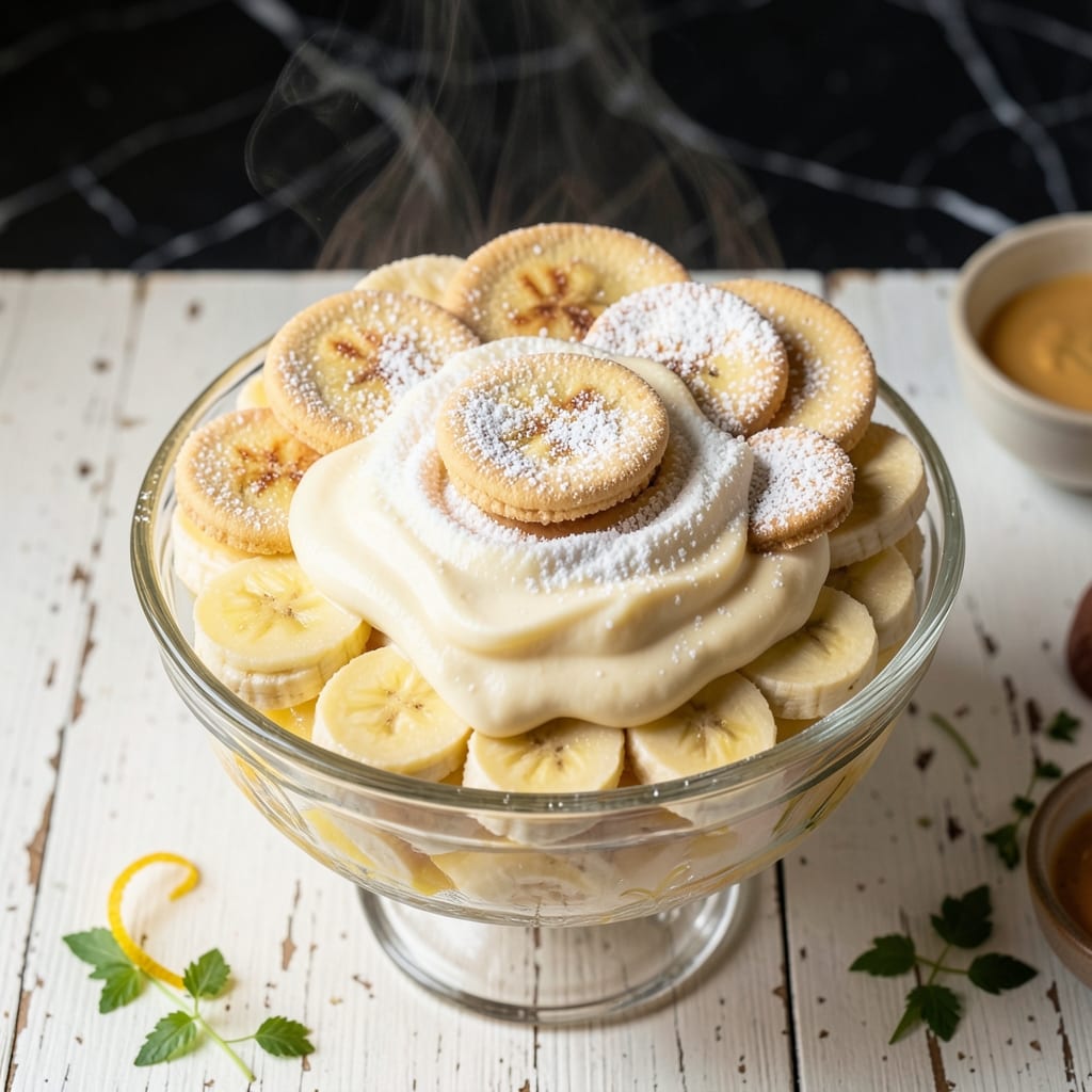 Paula Deen Banana Pudding Recipe With Vanilla Wafers: Layers of Custard and Crunch