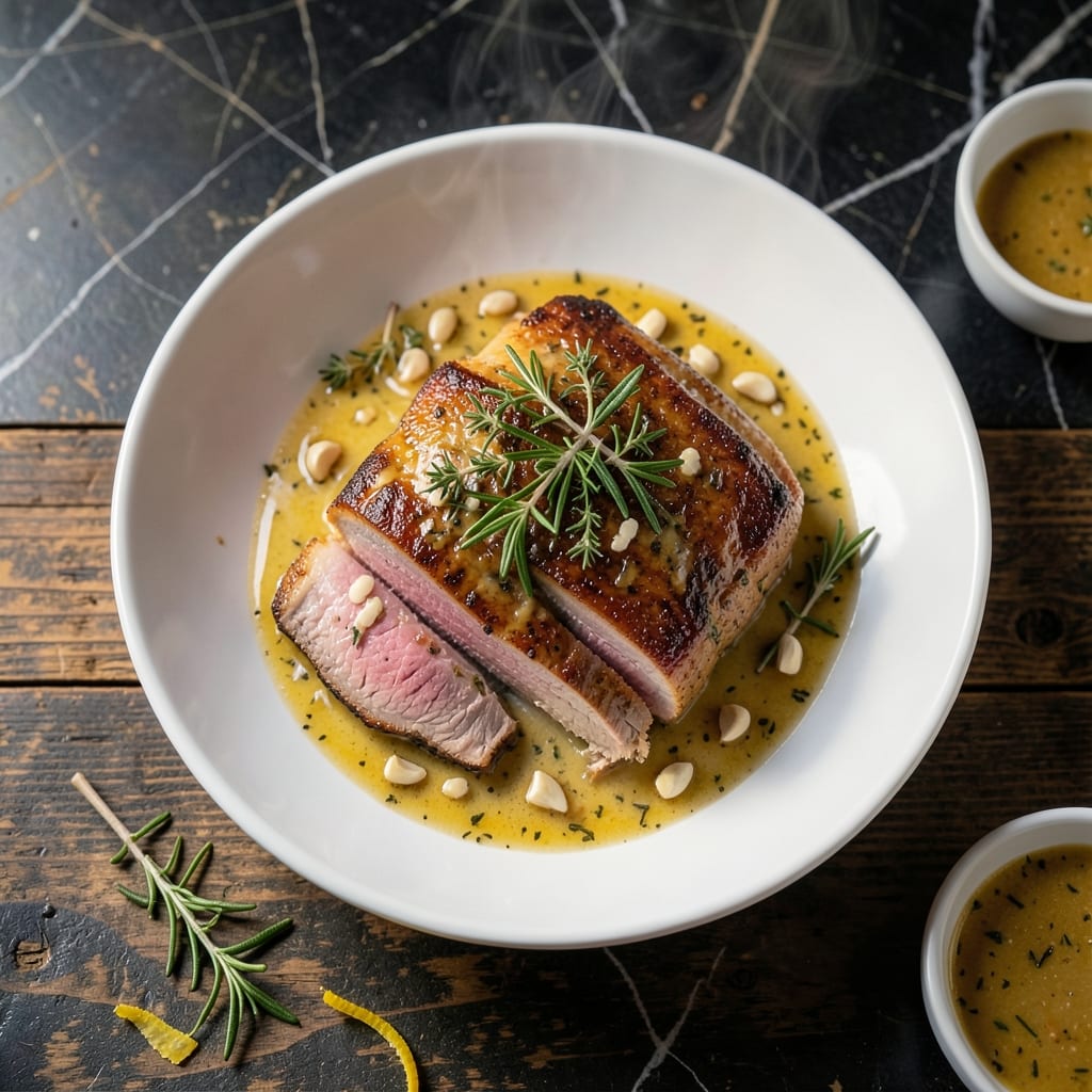 Pork Loin Recipe Garlic Butter: Herb-Infused Succulence With Golden Crust