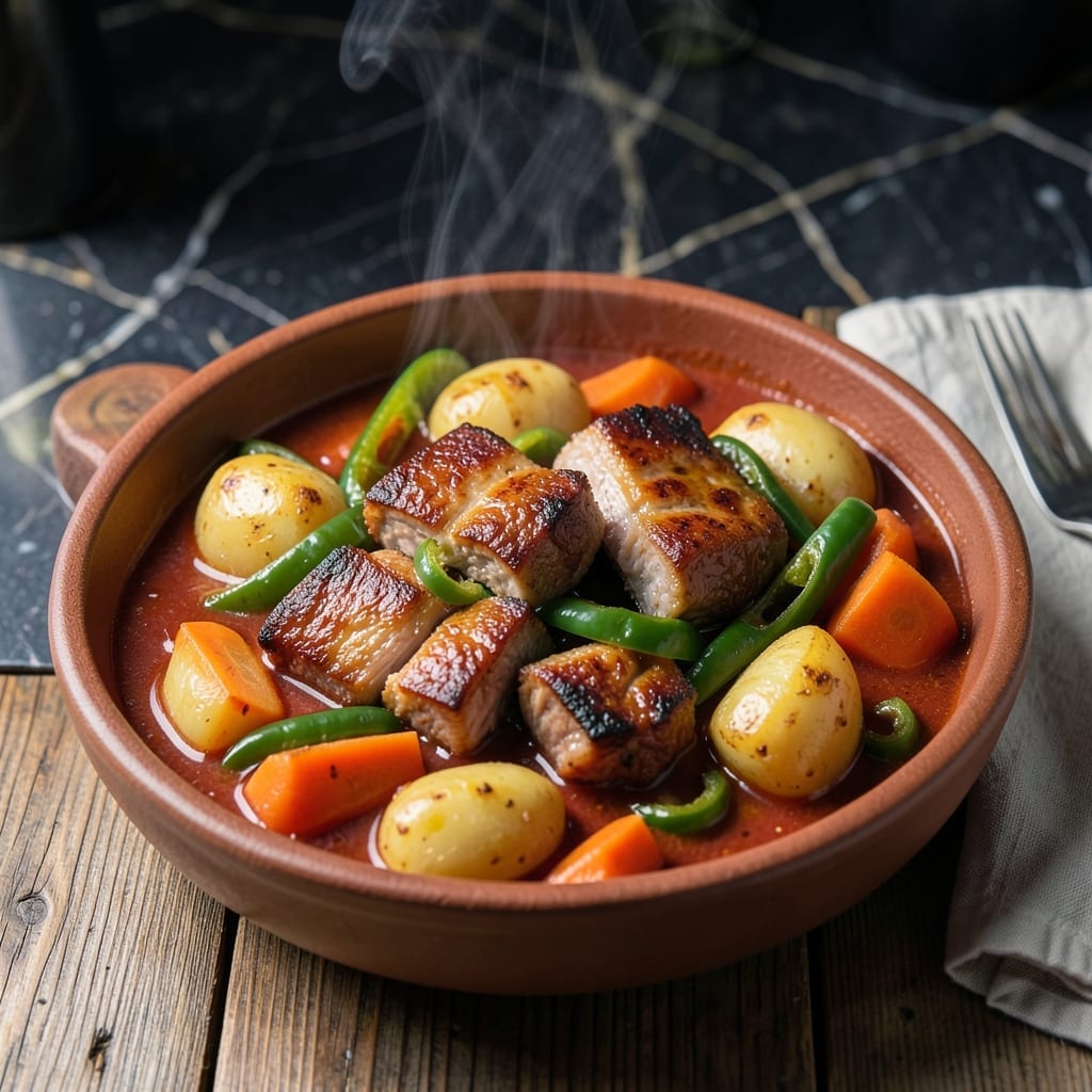 Pork Caldereta Recipe Kawaling Pinoy: Rich Tomato-Based Stew With Tender Meat Pork Caldereta Recipe Kawaling Pinoy: Rich Tomato-Based Stew With Tender Meat