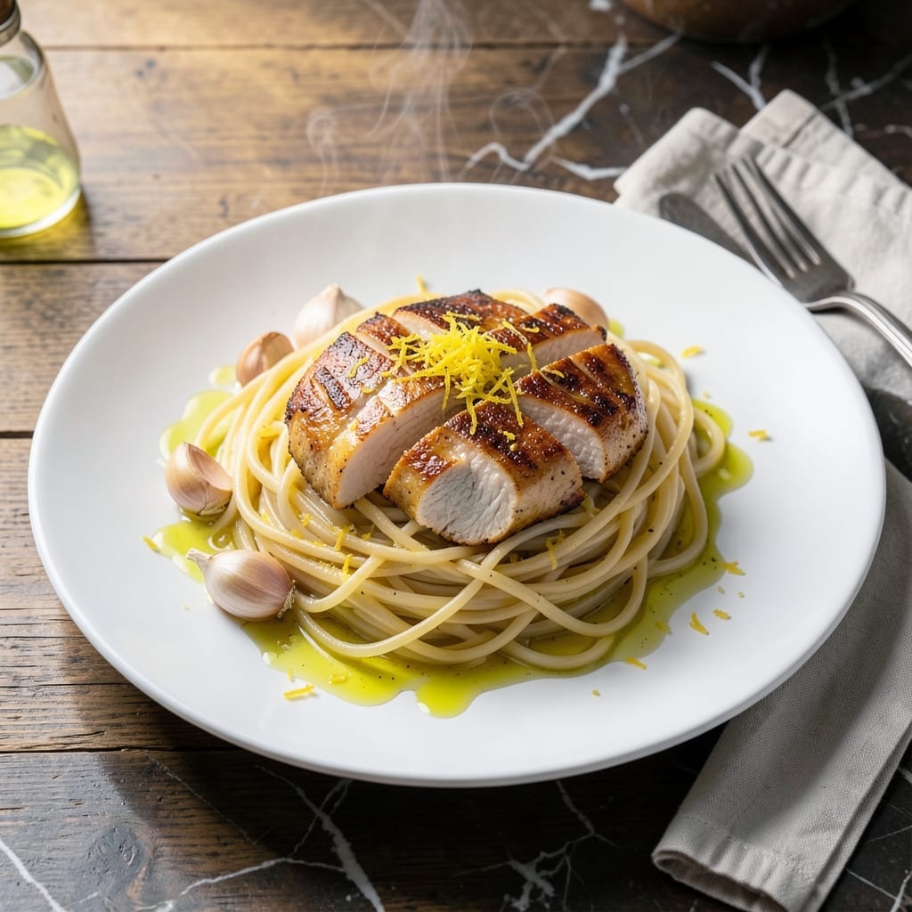 Chicken Pasta Recipe Lemon: Zesty Brightness with Al Dente Bite